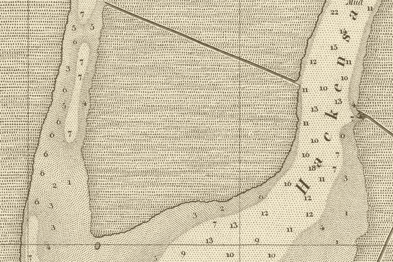 Map Of Us Rivers. Figure 6: 1845 U.S. Coast