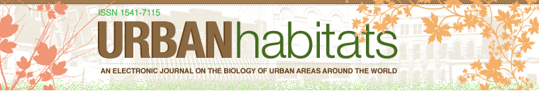Urban Habitats: An Electronic Journal on the Biology of Urban Areas Around the World